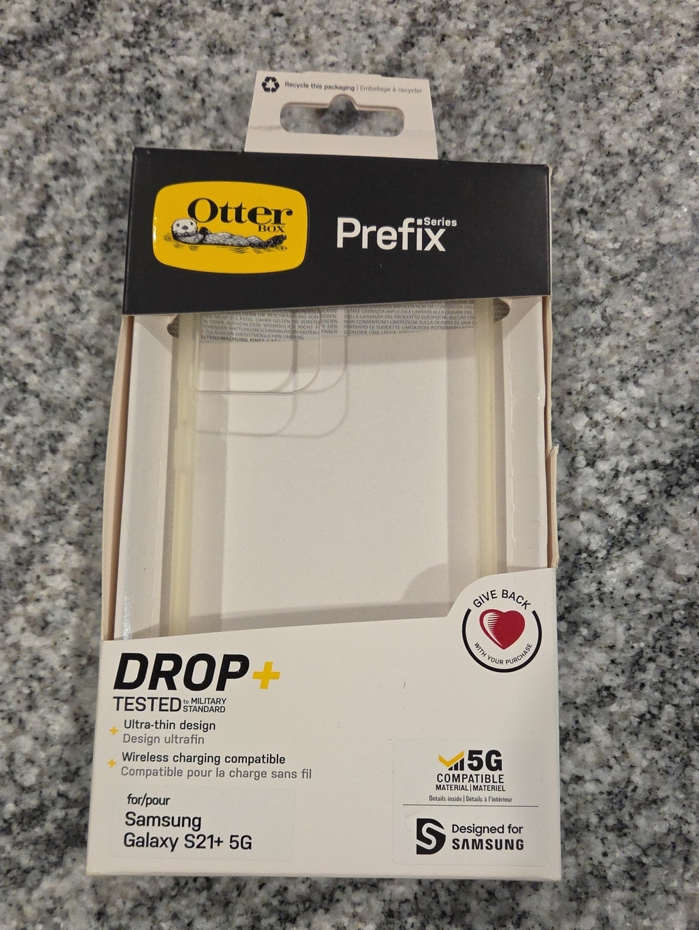 OtterBox PREFIX SERIES Case ONLY FOR Galaxy S21+ 5G Clear